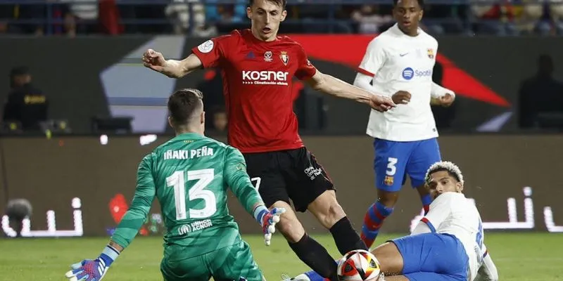 Dự đoán tỷ số trận Barcelona vs Osasuna